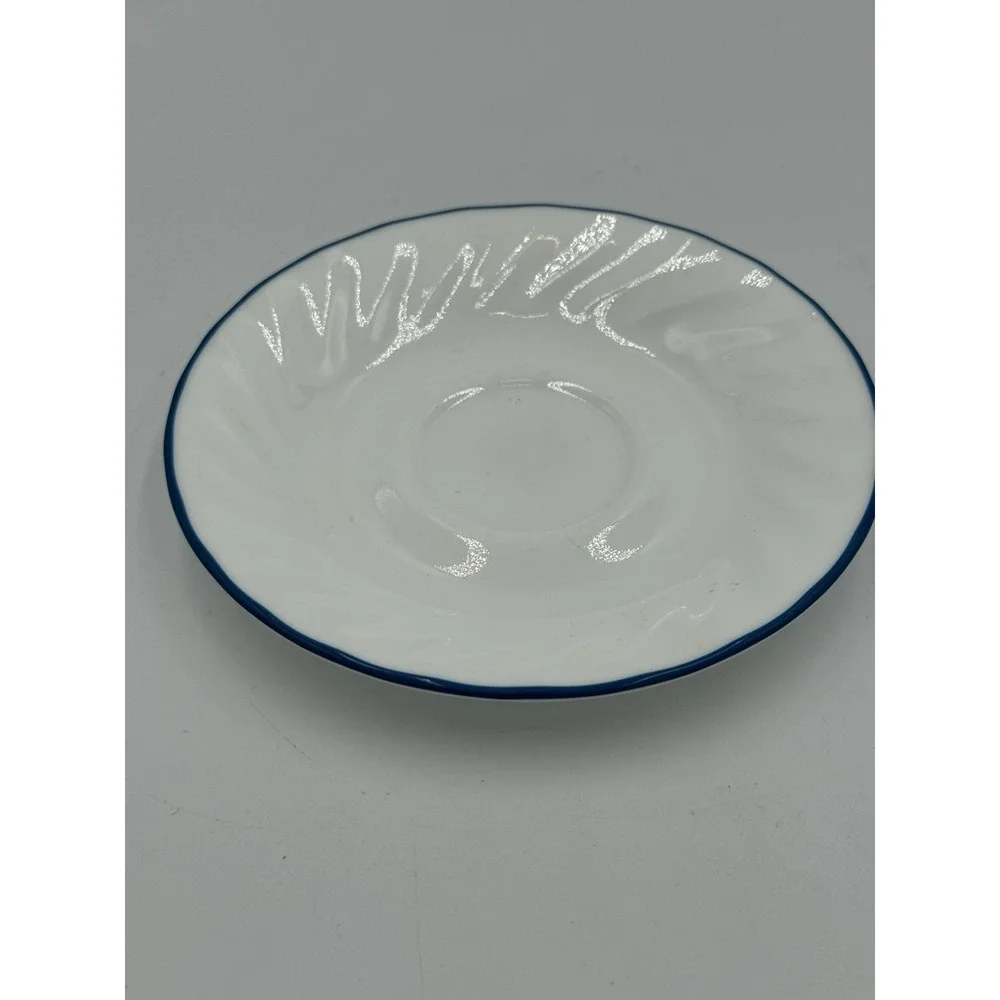 CORELLE Blue Velvet Roses Saucer - 6 1/4